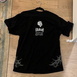 Darc Sport Black Tee with White Graphics